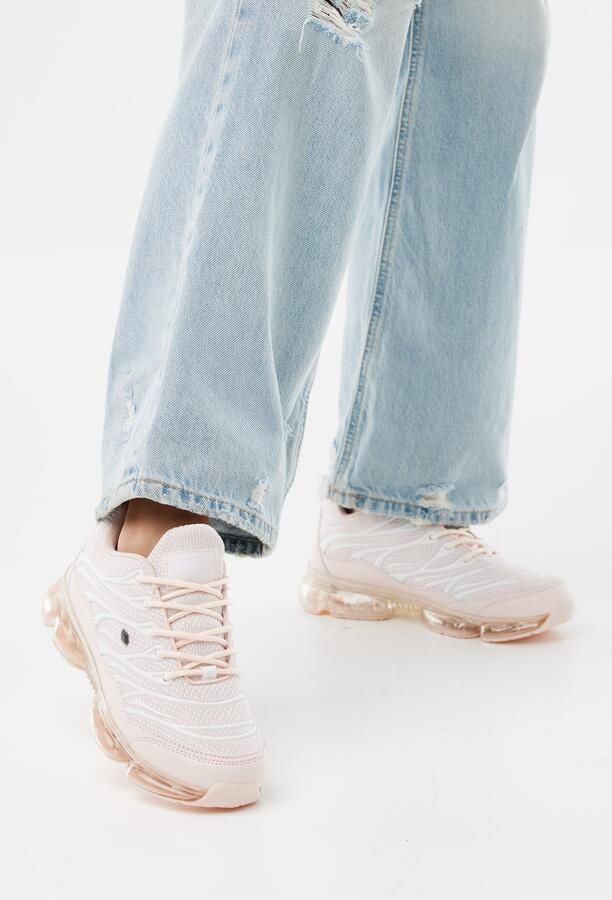 British Knights Urbex Dames Sneakers Laag Licht roze Zilver Vrouwen Schoenen - Foto 5