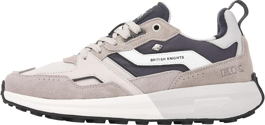 British Knights Veli Heren sneakers laag Licht Grijs Mannen schoenen Suede - Foto 5