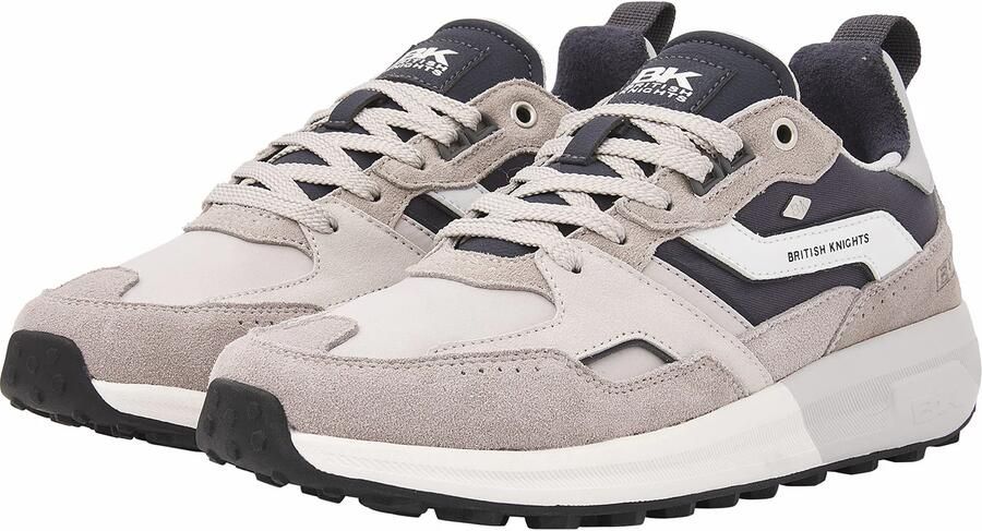 British Knights Veli Heren sneakers laag Licht Grijs Mannen schoenen Suede - Foto 6