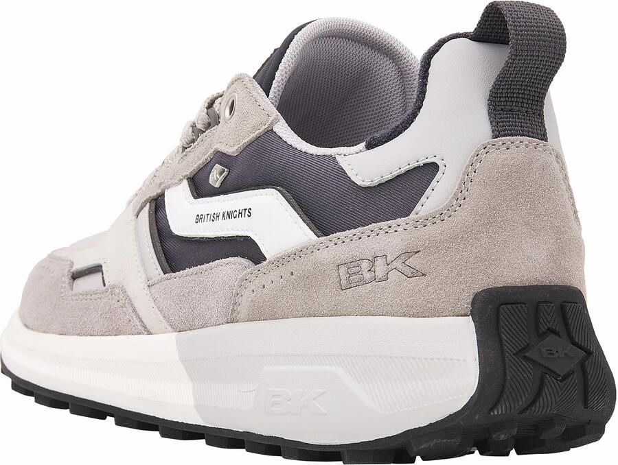 British Knights Veli Heren sneakers laag Licht Grijs Mannen schoenen Suede - Foto 2