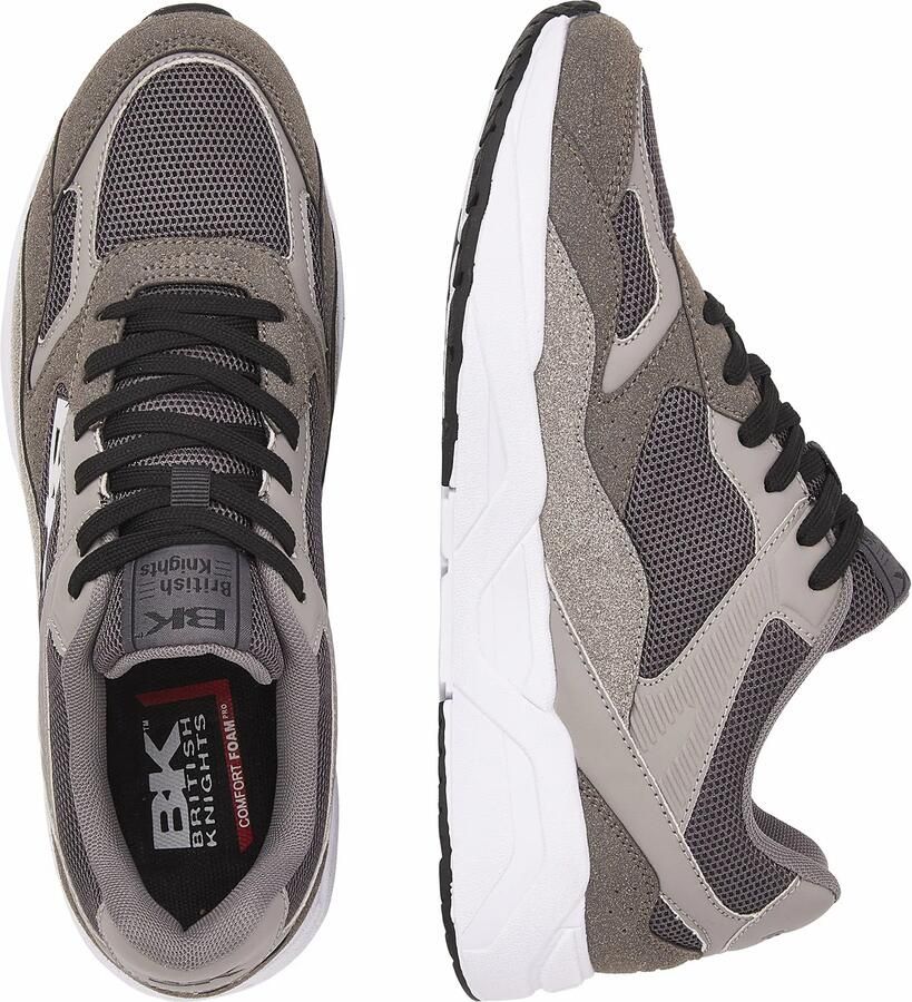 British Knights Vuron Heren sneakers laag Donker Grijs Zwart Mannen schoenen - Foto 5
