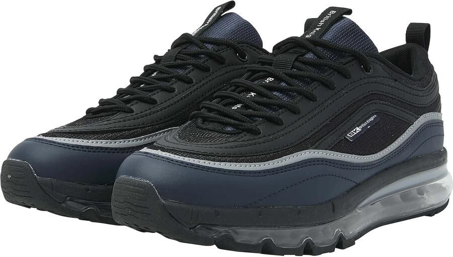 British Knights Zion Heren Sneakers Laag Zwart Mannen Schoenen - Foto 6