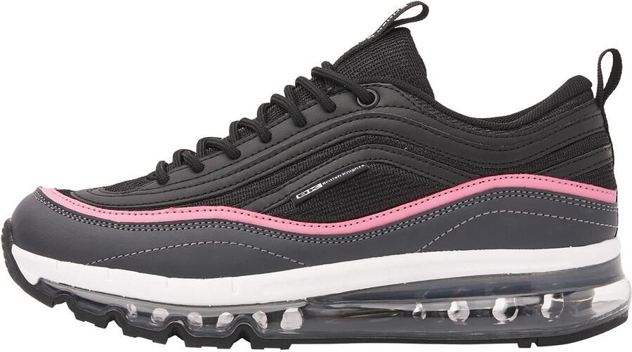 British Knights Zion Dames sneakers laag Zwart Grijs Roze Vrouwen schoenen - Foto 2