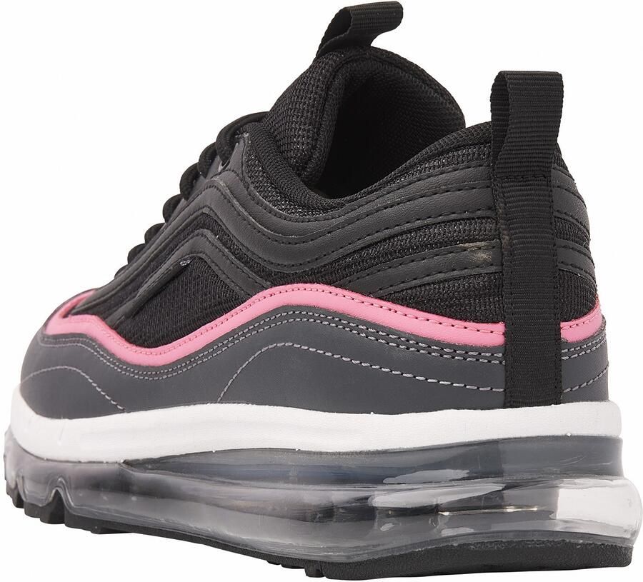 British Knights Zion Dames sneakers laag Zwart Grijs Roze Vrouwen schoenen - Foto 4