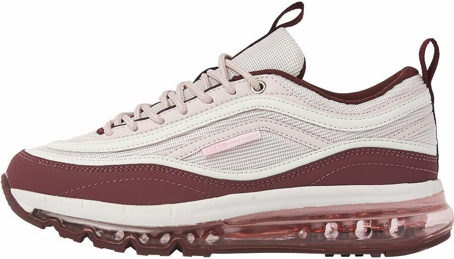 British Knights Zion Dames Sneakers Laag Donker bordeaux Licht roze Wit Vrouwen Schoenen - Foto 2