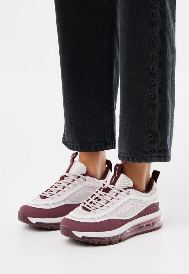 British Knights Zion Dames Sneakers Laag Donker bordeaux Licht roze Wit Vrouwen Schoenen - Foto 6