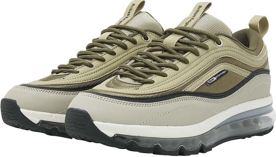 British Knights Zion Heren Sneakers Laag Bruin Mannen Schoenen - Foto 6