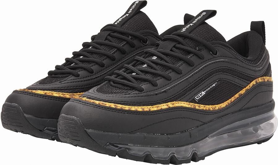 British Knights Zion Dames sneakers laag Zwart Panterprint Vrouwen schoenen - Foto 7