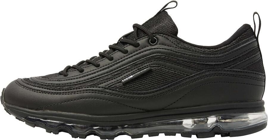 British Knights Zion Heren Sneakers Laag Zwart Mannen Schoenen - Foto 2