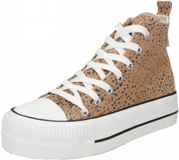 British Knights KAYA MID Dames sneakers hoog Luipaard - Schoenen.nl