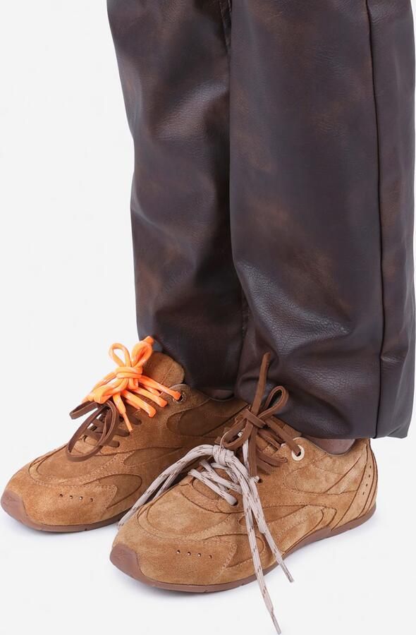 Bronx Bruine Myr-Aa Sneakers Brown Dames - Foto 7