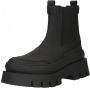 Bronx Evi-ann 47427 Enkelboots Enkellaarsjes Dames Zwart - Thumbnail 4