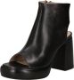 Bronx Flexibele Flatform Sandaal Zwart Black Dames - Thumbnail 4