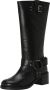 Bronx Zwarte Bikerlaarzen New-Camperos Black Dames - Thumbnail 3