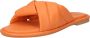 Bronx Luzancy Zomer Sliders voor Dames Orange Dames - Thumbnail 3