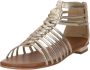 Bronx New-alys Dames Sandalen Goud - Thumbnail 3