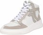 Bronx Old-cosmo 47406 Hoge sneakers Leren Sneaker Dames Wit - Thumbnail 3