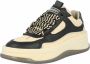 Bronx Bruc er 66439 Lage sneakers Leren Sneaker Dames Zwart - Thumbnail 4