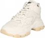 BRONX Tayke Over leren chunky sneakers off white - Thumbnail 3