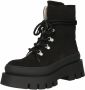 Bronx Evi ann 47428 Enkelboots Enkellaarsjes Dames Zwart - Thumbnail 4