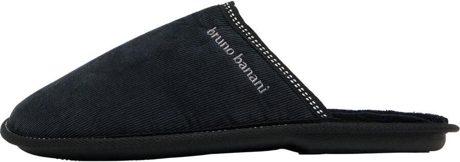Bruno Banani Huisschoen 'Eaton' lichtgrijs zwart