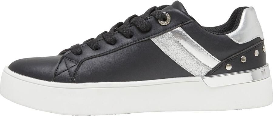 Bruno Banani Sneakers laag 'Lax' zwart zilver