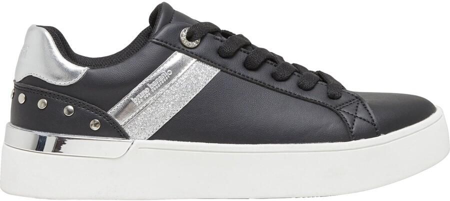 Bruno Banani Sneakers laag 'Lax' zwart zilver - Foto 4