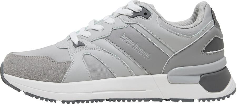 Bruno Banani Sneakers laag 'Nce' grafiet basaltgrijs wit