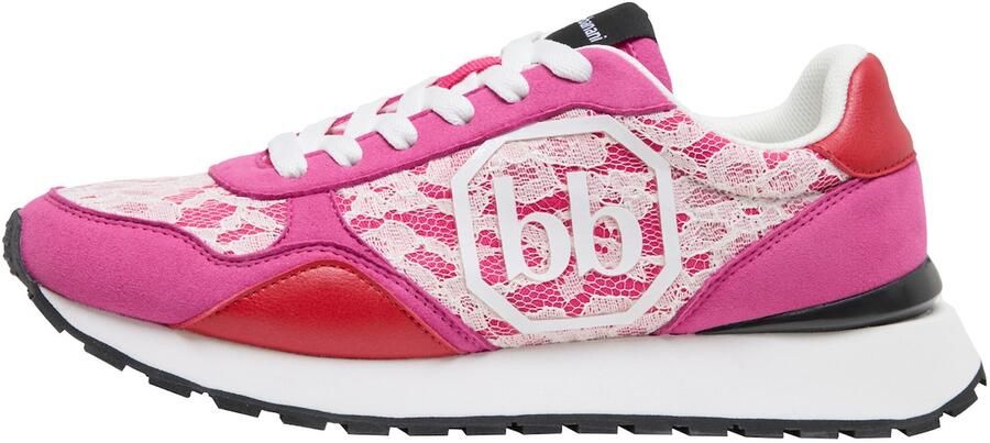Bruno Banani Sneakers laag pink rood wit