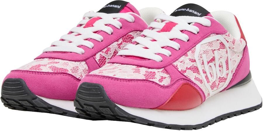 Bruno Banani Sneakers laag pink rood wit - Foto 3