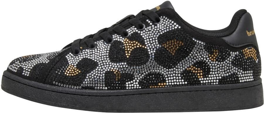Bruno Banani Sneakers laag pueblo zilvergrijs zwart