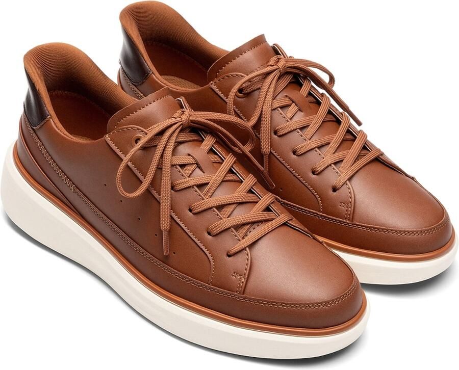 Bruno Marc Slip-ons ' Herren Sneaker Freizeit Schuhe Leichte Casual Turnschuhe' bruin - Foto 2