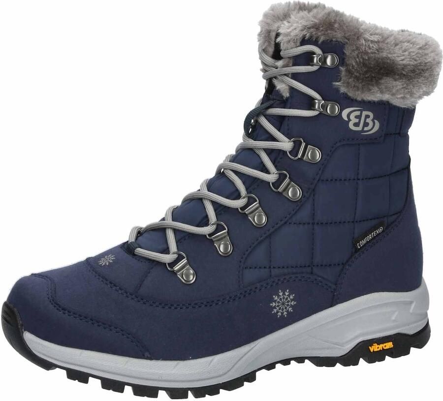 Brütting wandelschoenen snowboots Himalaya met comfortex Blauw Grijs