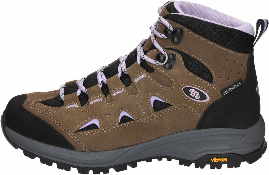 Brütting Boots ' Mount Bear High ' bruin lichtlila zwart - Foto 3