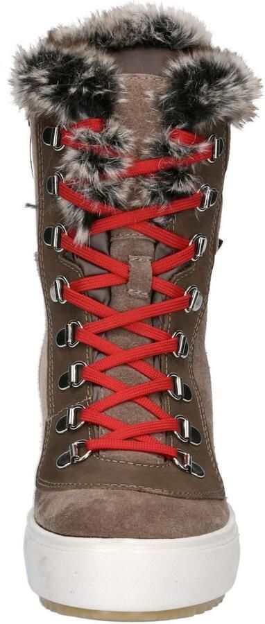 Brütting Boots 'Sesvenna' bruin mokka rood wit - Foto 5