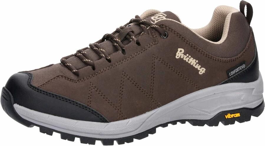 Brütting Lage schoen 'Kansas' donkerbruin zwart