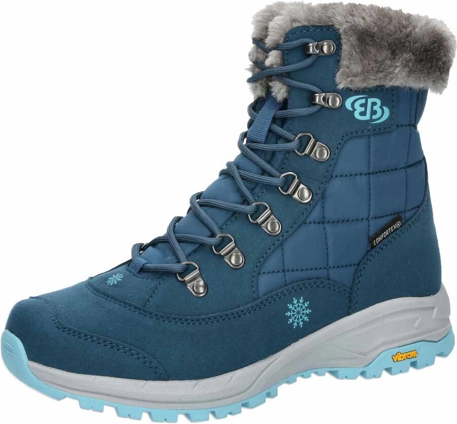 Brütting Snowboots 'Himalaya' lichtblauw petrol