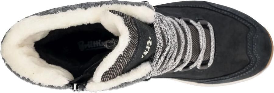 Brütting Snowboots 'Neyla' grijs donkergrijs grijs gemêleerd wit - Foto 5