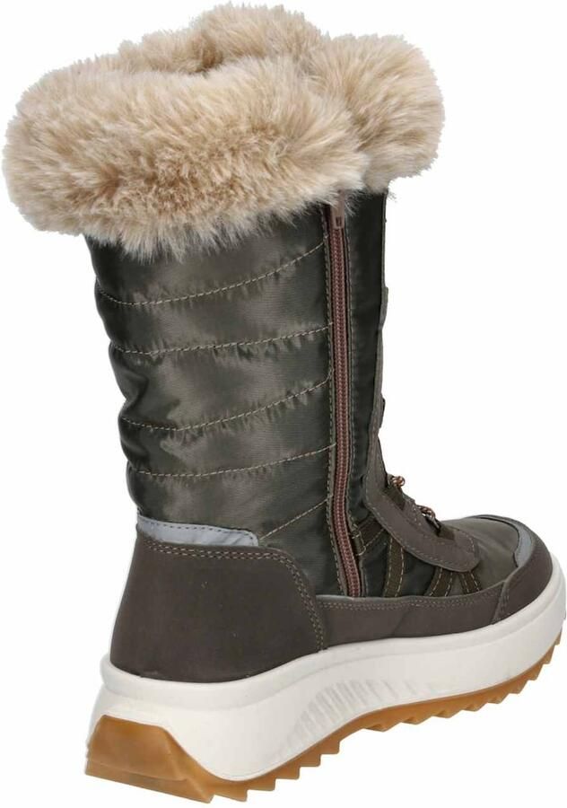 Brütting Snowboots 'Zelda' lichtbeige ombergrijs olijfgroen - Foto 3