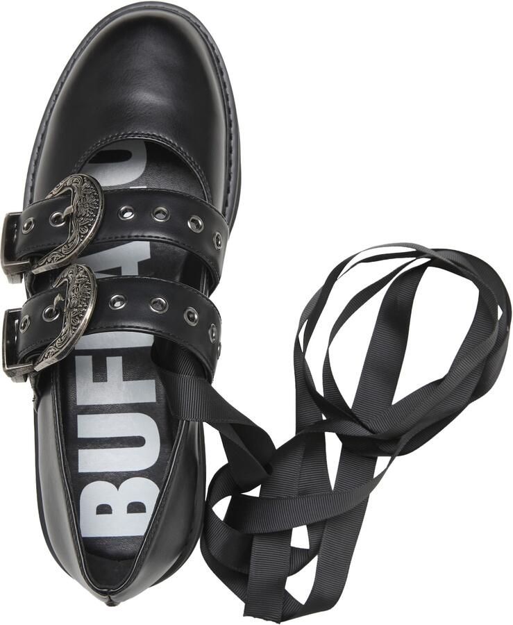 BUFFALO Ballerina met riempjes 'Darya West' zwart - Foto 2