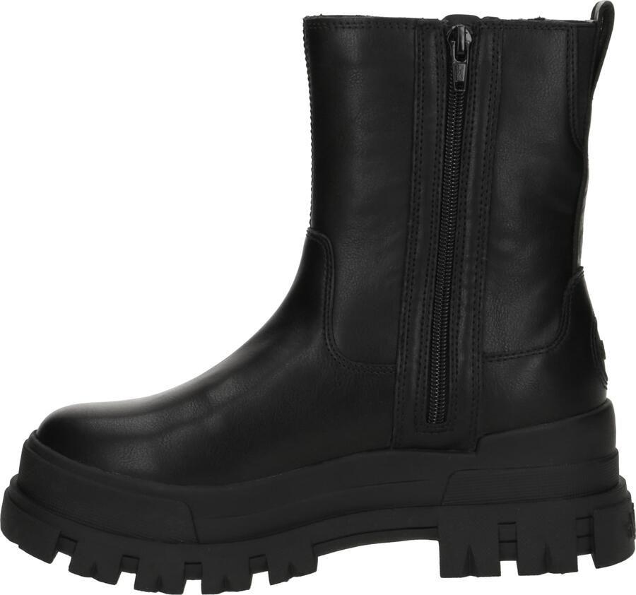 Buffalo Bikerboots Aspha Bootie Zip Plateauzolen enkellaarsjes met memory foam binnenzool - Foto 2