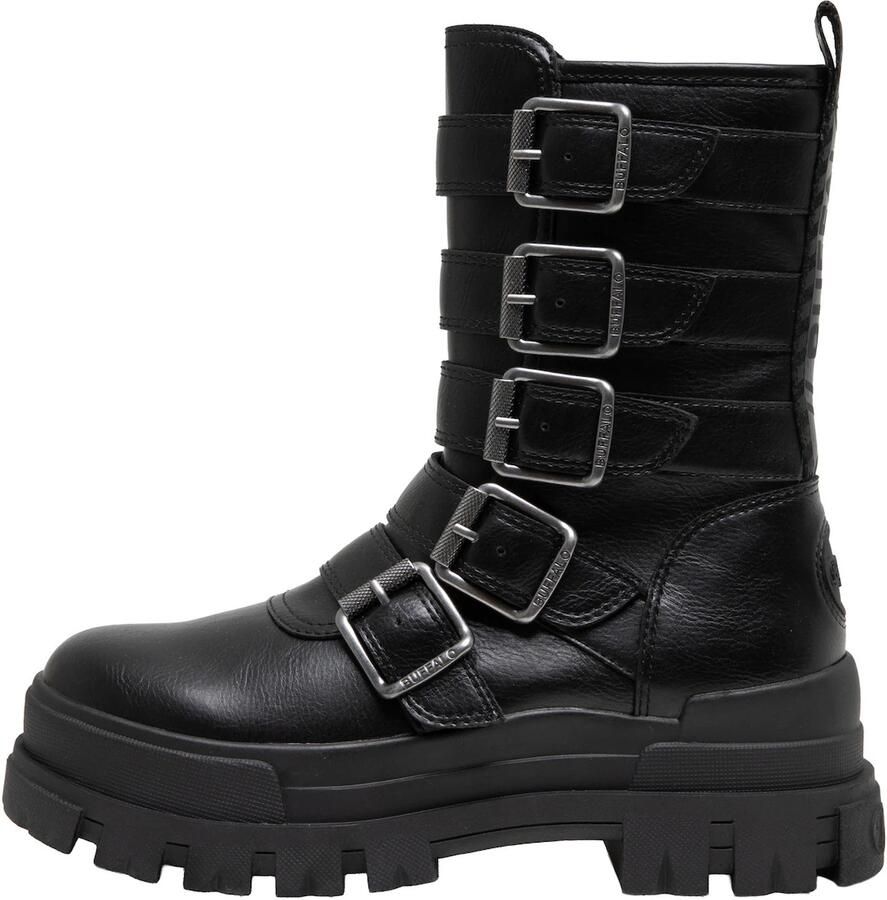 BUFFALO Boots 'Aspha' zwart