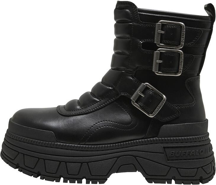 BUFFALO Boots 'Fusion' zwart