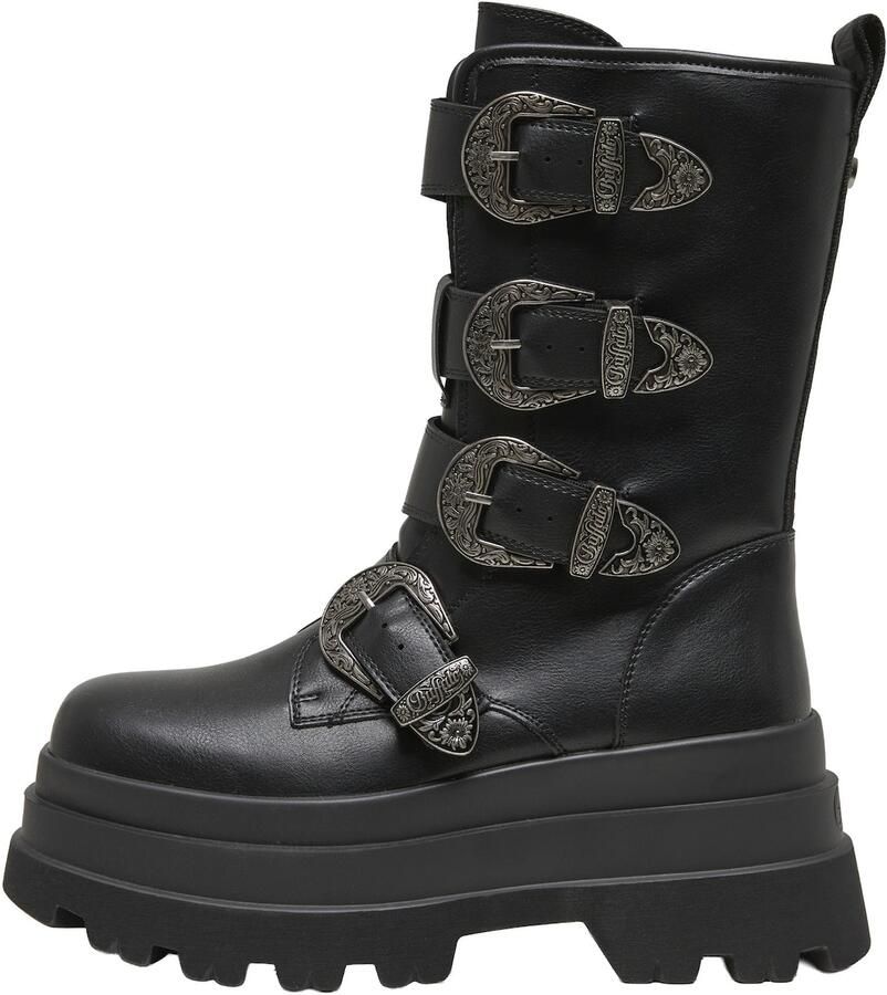 BUFFALO Boots 'JUPITER WEST MB' zwart