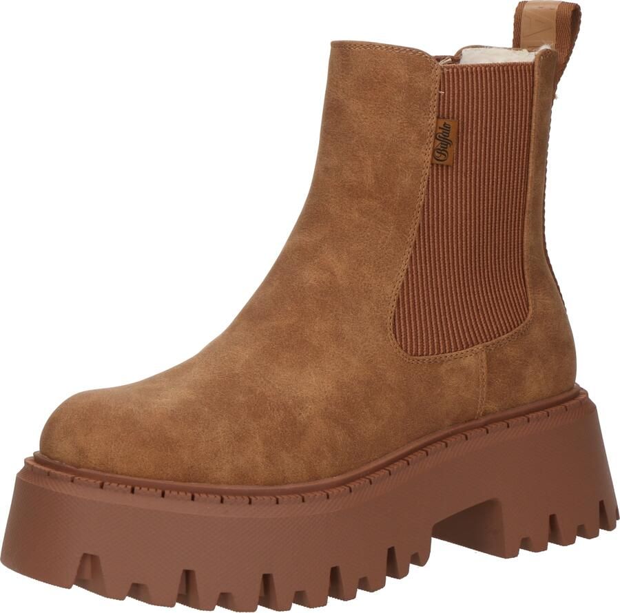 BUFFALO Chelsea boots 'ASPEN' ombergrijs