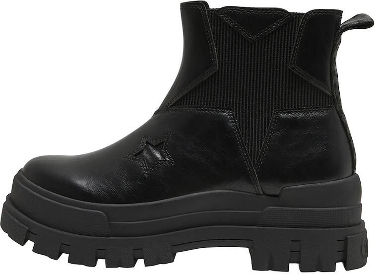 BUFFALO Chelsea boots 'Aspha Star' zwart