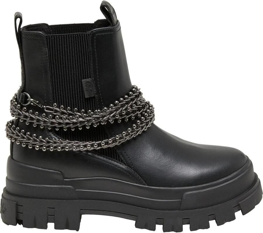 BUFFALO Chelsea boots 'Aspha' zwart
