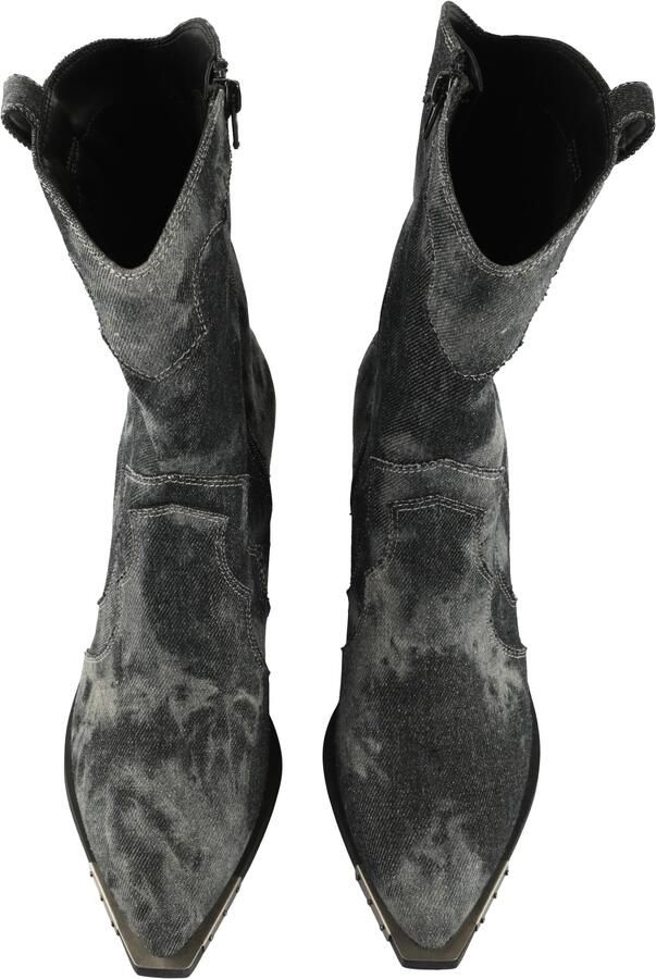 BUFFALO Cowboylaarzen grijs zwart - Foto 5
