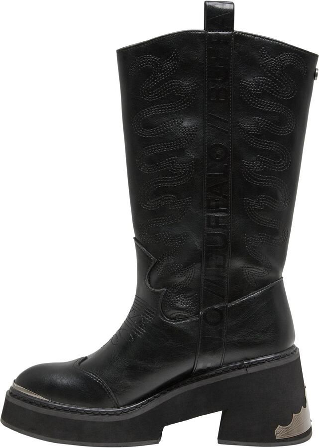 BUFFALO Cowboylaarzen zwart