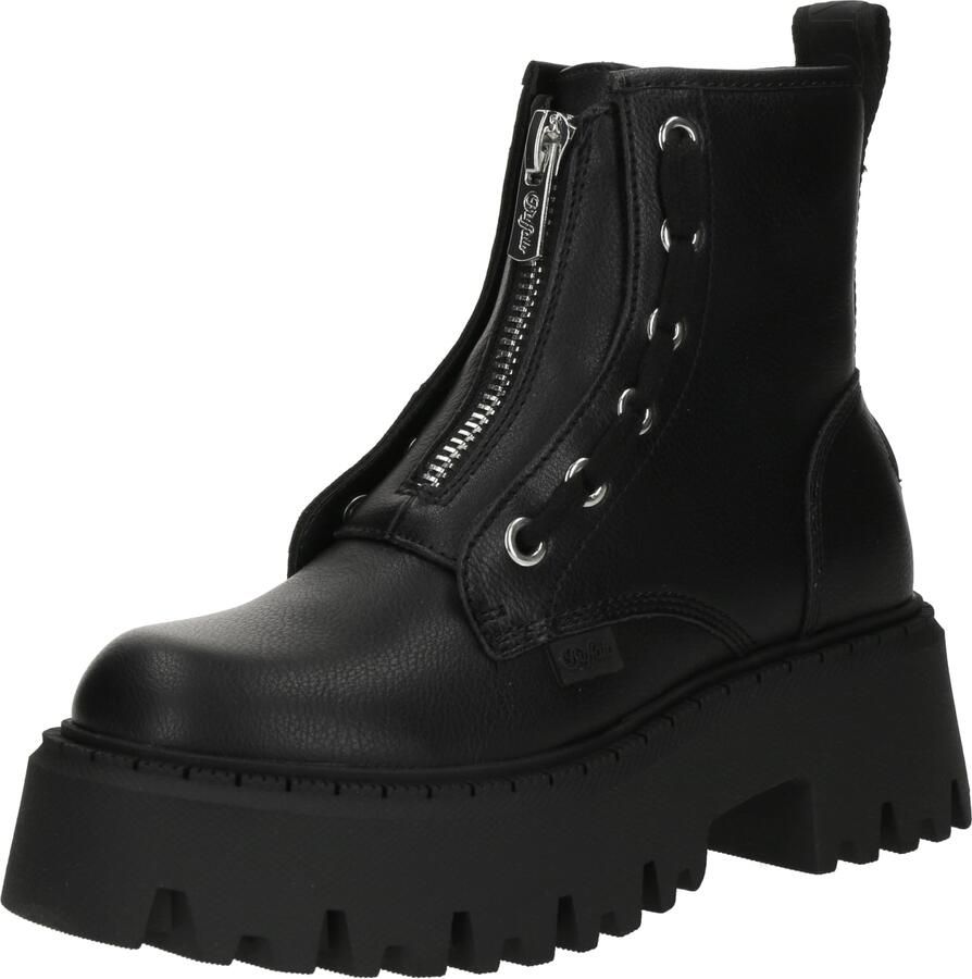 Buffalo dameslaars Aspen Front Zip zwart - Foto 3